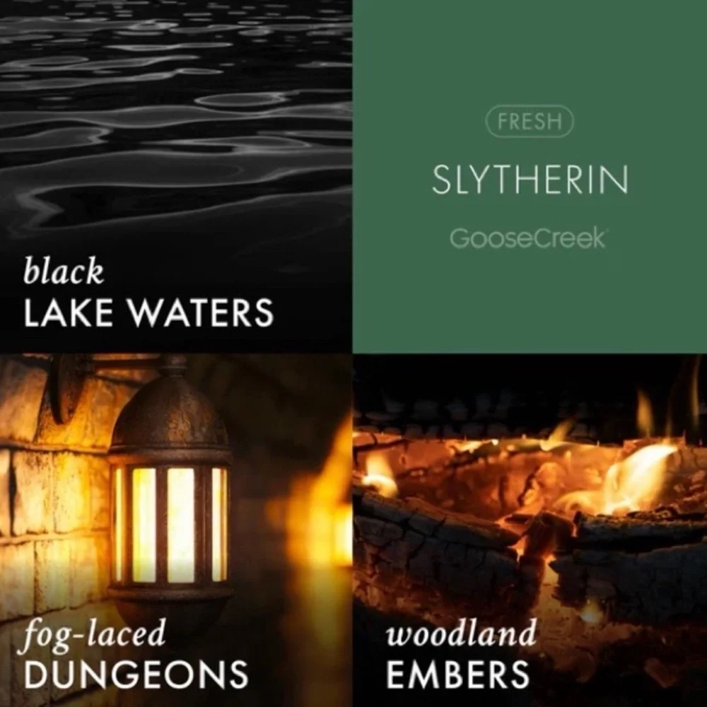 Harry Potter Goose Creek Candle Slytherin